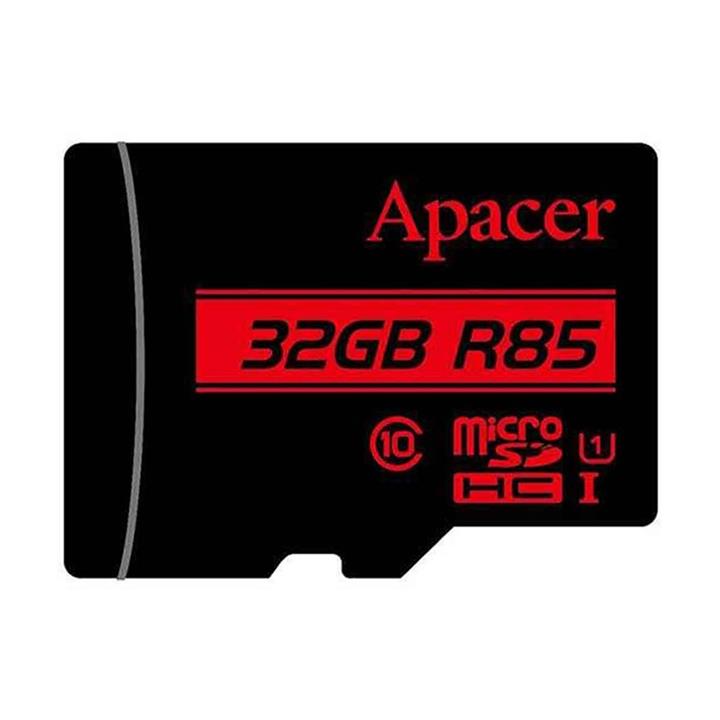 کارت حافظه microSDHC اپیسر مدل AP32G کلاس 10 استاندارد UHS-I U1 سرعت 85MB ظرفیت 32 گیگابایت Apacer Class10 UHS-I U1 MicroSDHC 32GB